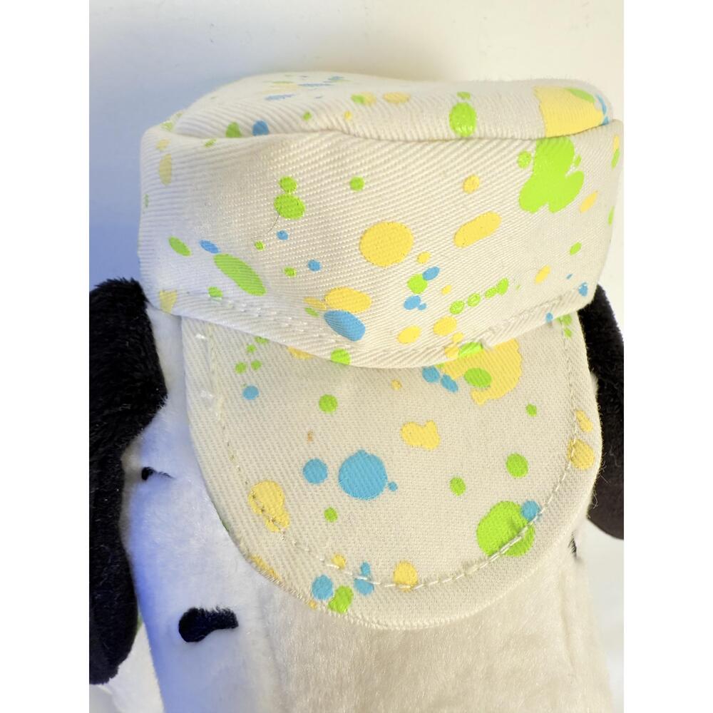 Hallmark Snoopy White Easter Themed Cap Painted Egg Collectible Plush Toy - Picture 12 of 12